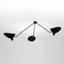 Modern Multi-Arm Adjustable Metal Ceiling Light Fixture