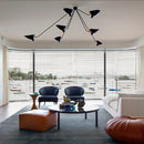 Modern Multi-Arm Adjustable Metal Ceiling Light Fixture