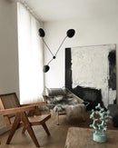 Modern Multi-Arm Adjustable Metal Ceiling Light Fixture