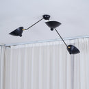 Modern Multi-Arm Adjustable Metal Ceiling Light Fixture