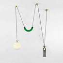 Geometric Shape Art Modern Chandelier LED Ceiling Light