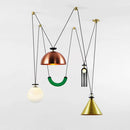 Geometric Shape Art Modern Chandelier LED Ceiling Light