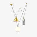 Geometric Shape Art Modern Chandelier LED Ceiling Light