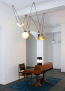 Geometric Shape Art Modern Chandelier LED Ceiling Light