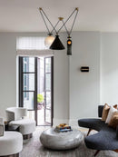 Geometric Shape Art Modern Chandelier LED Ceiling Light