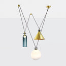 Geometric Shape Art Modern Chandelier LED Ceiling Light
