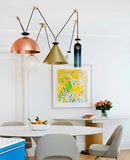 Geometric Shape Art Modern Chandelier LED Ceiling Light