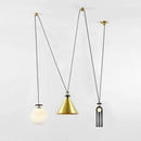 Geometric Shape Art Modern Chandelier LED Ceiling Light