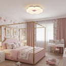 Kids Room-Six-Leaf Flower LED Ceiling Light
