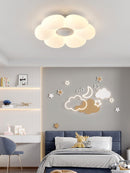 Kids Room-Six-Leaf Flower LED Ceiling Light