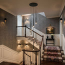 Slender Drop Rod Chandelier