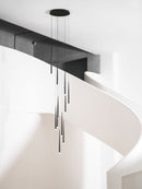 Slender Drop Rod Chandelier