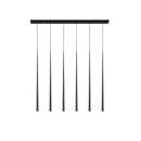 Slender Drop Rod Chandelier