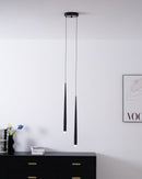 Slender Drop Rod Chandelier
