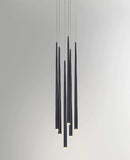 Slender Drop Rod Chandelier