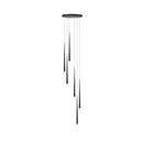 Slender Drop Rod Chandelier