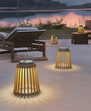 Ripley Slatted Outdoor Lantern Light