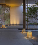 Ripley Slatted Outdoor Lantern Light