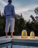 Ripley Slatted Outdoor Lantern Light