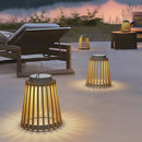 Ripley Slatted Outdoor Lantern Light