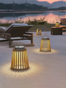 Ripley Slatted Outdoor Lantern Light