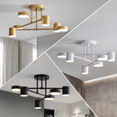 Gold Multi-Arm Sputnik LED Ceiling Light