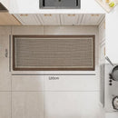 Linear Ribbed Frame Kitchen Mats