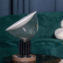 Minimalist Modern Desk Lamp with Clear Glass Diffuser