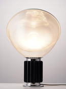 Minimalist Modern Desk Lamp with Clear Glass Diffuser