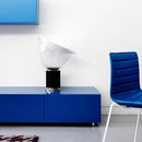 Minimalist Modern Desk Lamp with Clear Glass Diffuser