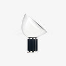 Minimalist Modern Desk Lamp with Clear Glass Diffuser