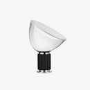 Minimalist Modern Desk Lamp with Clear Glass Diffuser