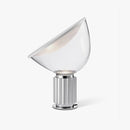 Minimalist Modern Desk Lamp with Clear Glass Diffuser