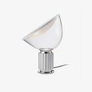 Minimalist Modern Desk Lamp with Clear Glass Diffuser