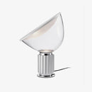 Minimalist Modern Desk Lamp with Clear Glass Diffuser