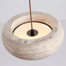 Stone Ring Pendant Light