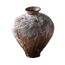 Patina Washed Ceramic Vessel