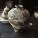Patina Washed Ceramic Vessel