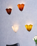 Petalia Wall Light Modern Sculptural Glass Sconce