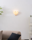 Petalia Wall Light Modern Sculptural Glass Sconce