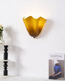 Petalia Wall Light Modern Sculptural Glass Sconce