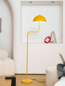 Arc Stem Dome Floor Lamp