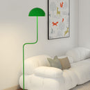 Arc Stem Dome Floor Lamp