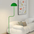 Arc Stem Dome Floor Lamp