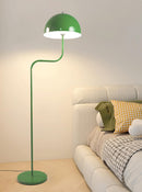 Arc Stem Dome Floor Lamp