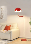Arc Stem Dome Floor Lamp