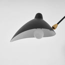 Adjustable Long Arm Metal Wall Sconce with Rotating Shade