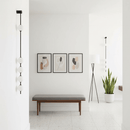 Modern Vertical Sphere Wall Sconce