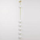 Modern Vertical Sphere Wall Sconce