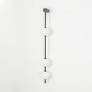 Modern Vertical Sphere Wall Sconce